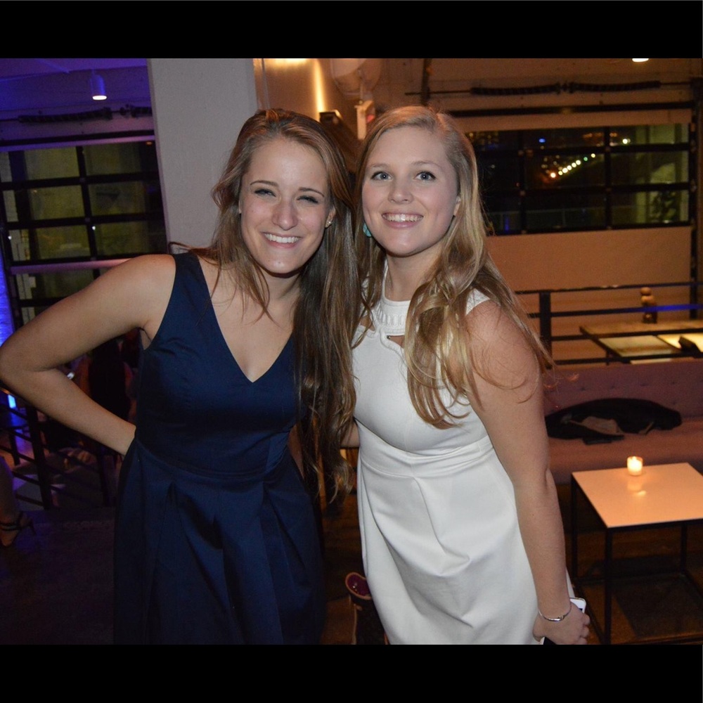 White structures dress